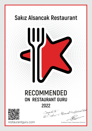 Recommended on Restaurant Guru 2022